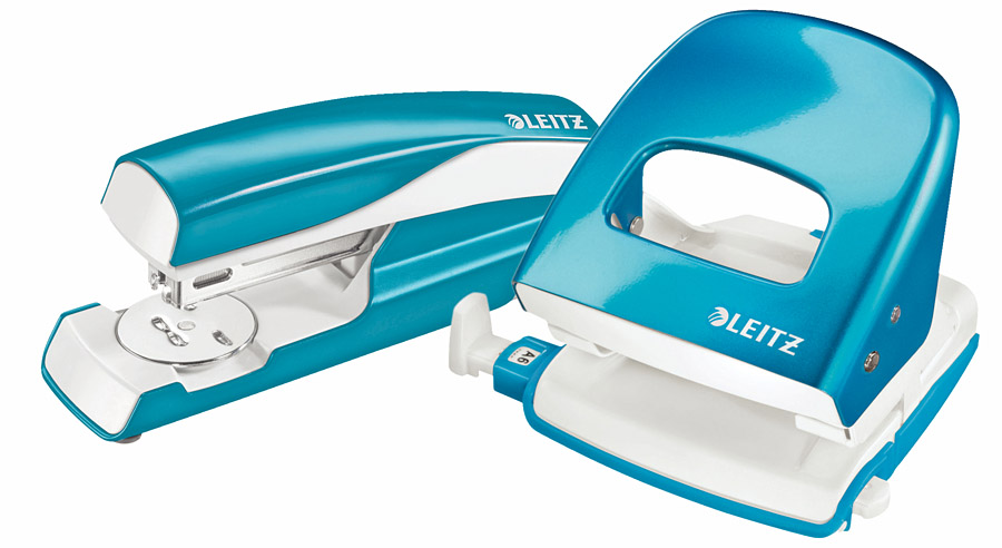 Степлер 24/6, 30л., Wow, метал. син. LEITZ - фото 2
