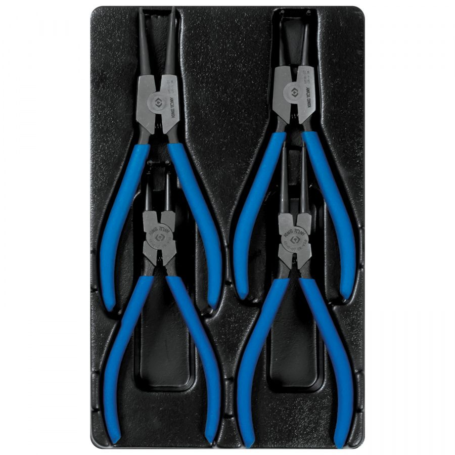 Набір знімачів стопорних кілець 180мм, 4од. King Tony - фото 3