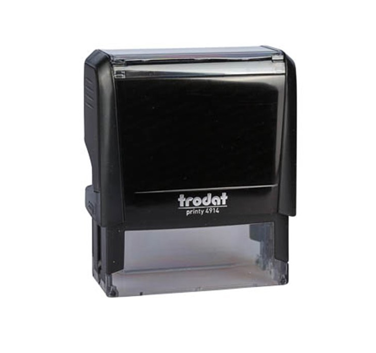 Оснастка для штампа 64х26мм., пластик. 4914, черн. Trodat - фото 1