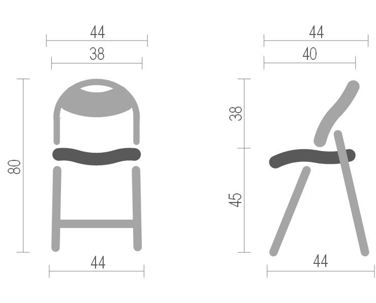 Стілець Джокер, чорн. Україна - фото 1