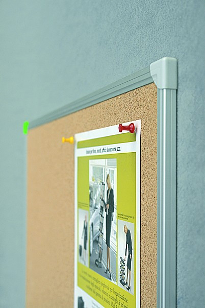 Доска пробковая EcoBoard 40*60см., алюминиевая рамка 2x3 - фото 4