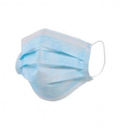 Маска медицинская трехслойная, 50шт./уп., нестерильная MEDICARE - фото 2