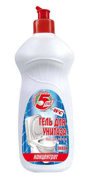 Засіб для чищення унітазів гель, 500мл. Океан - фото 1