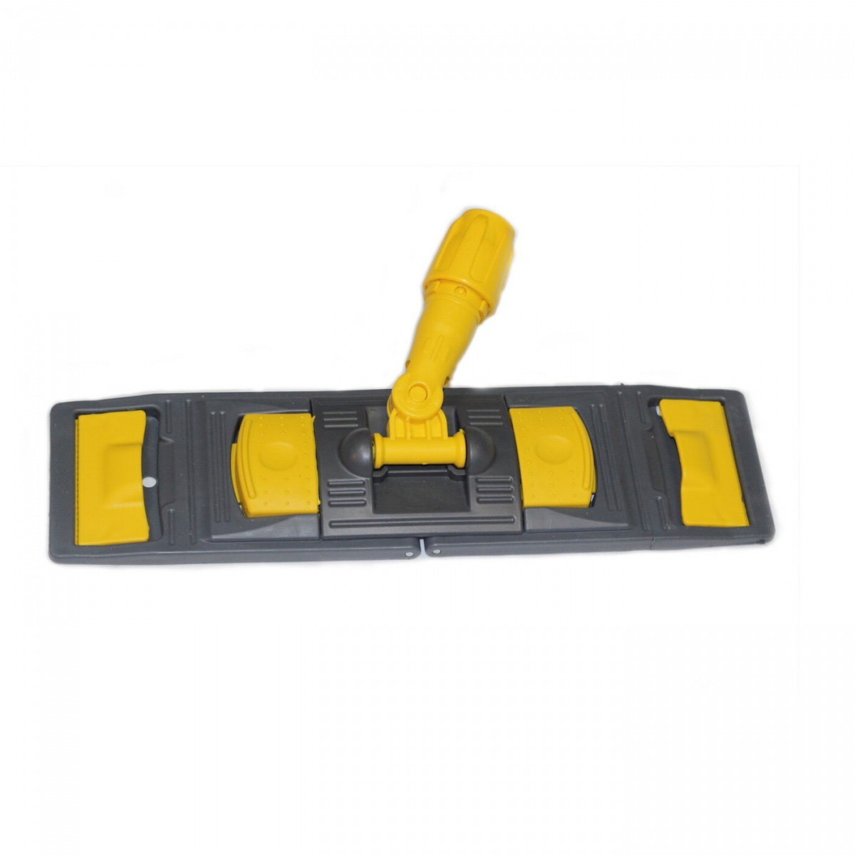 Держатель плоского мопа 40см., пластиковый универсальный, желт. Uctem - фото 3