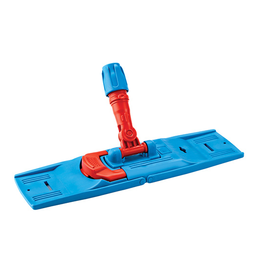 Держатель плоского мопа 40см., пластиковый универсальный, син. Uctem - фото 1