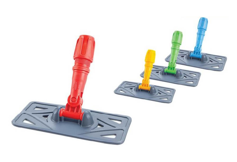 Держатель плоского мопа 24см., пластиковый универсальный, ассорт. Uctem - фото 1