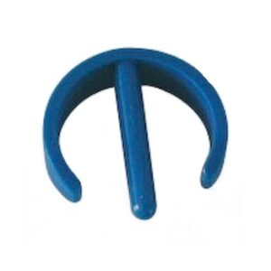 Клипса круглая для крепления держателя мопов, пластик, син. Uctem - фото 1