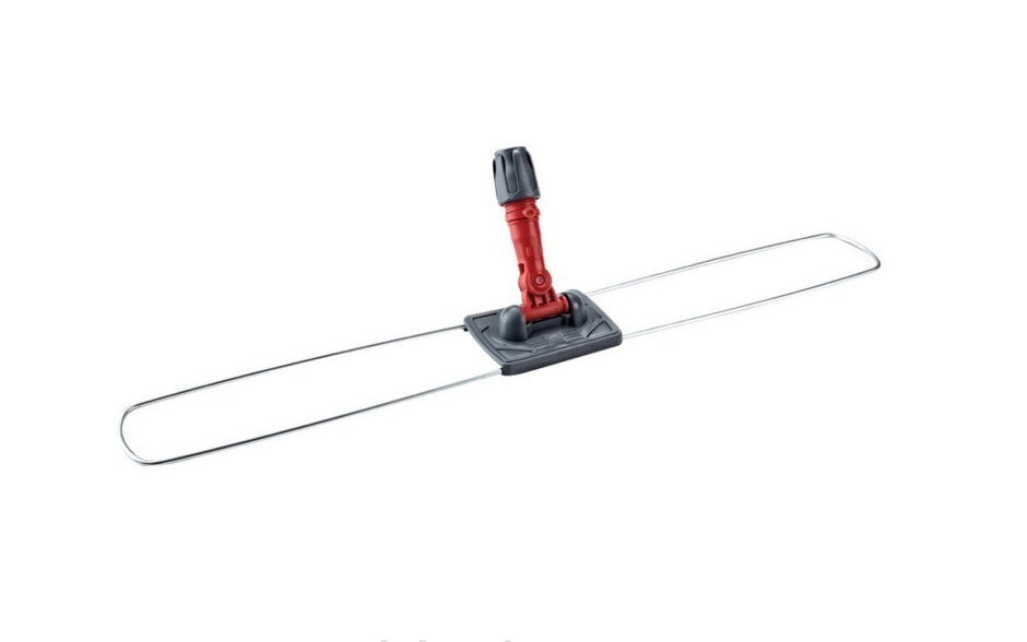 Держатель плоского мопа 80см., пластиковый со стальными дугами, для сухой уборки, ассорт. Uctem - фото 1