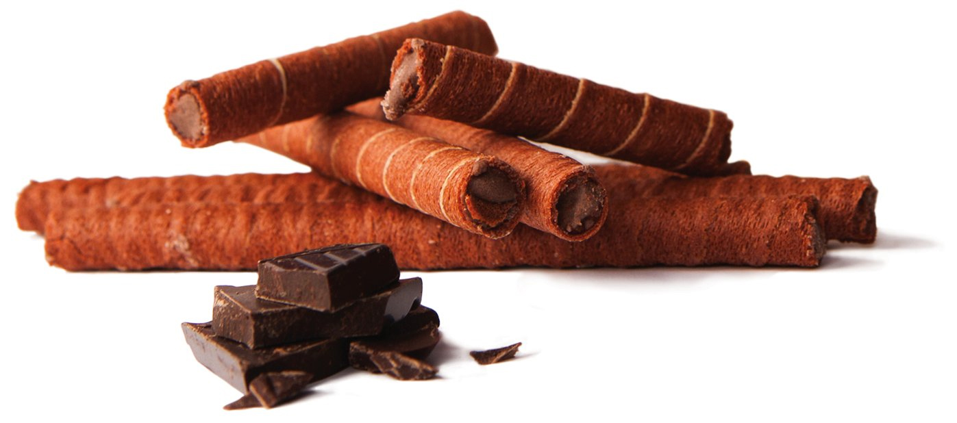 Трубочки вафельні 