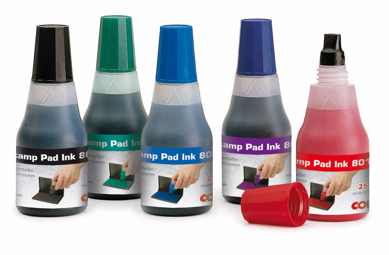 Краска штемпельная 801s, 25мл., черн. Colop - фото 2