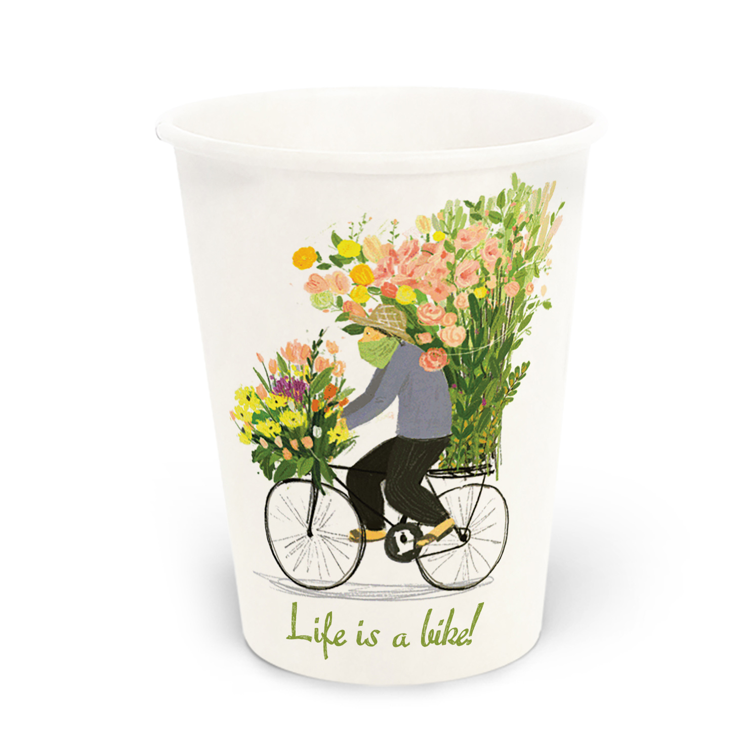 Стакан бумажный 185мл., 50шт./уп. с рисунком Украина - фото 2