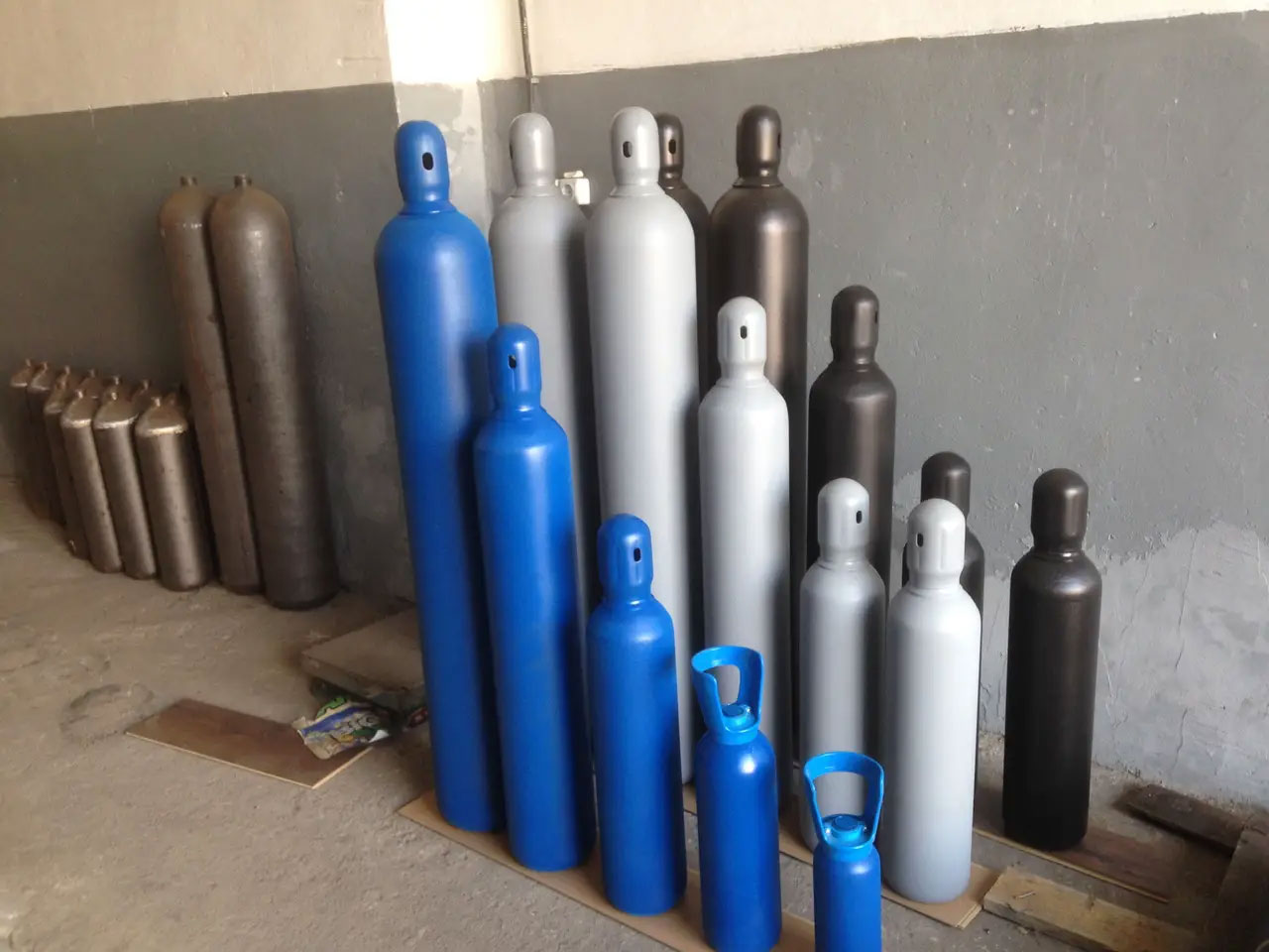 Баллон стальной GCM 5-15л (азот) Украина - фото 3