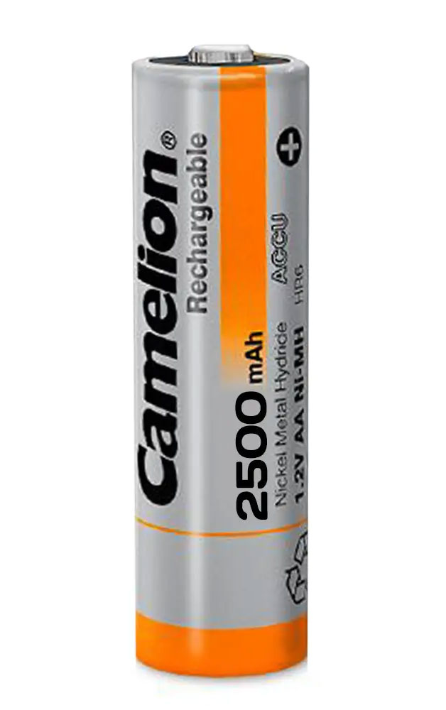 Аккумулятор АА (HR6), 2500 мАч., 2шт./уп. AlwaysReady Camelion - фото 2