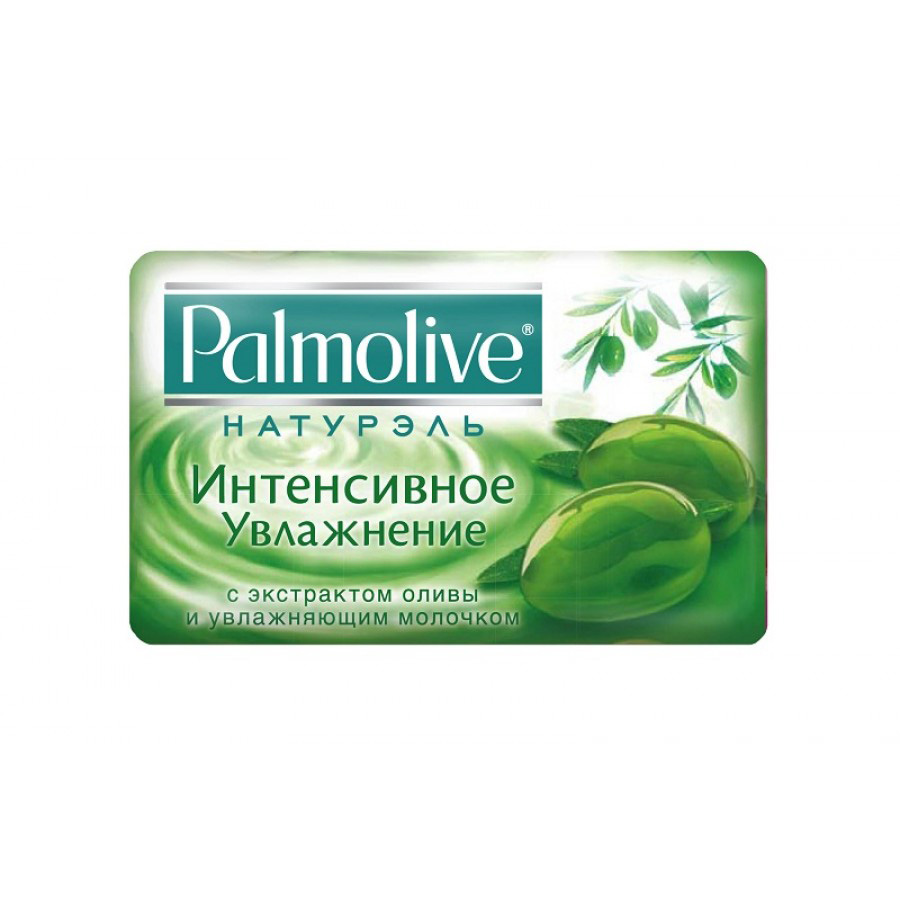 Мило, 90г. Натурель Оливка та молочко Palmolive - фото 1