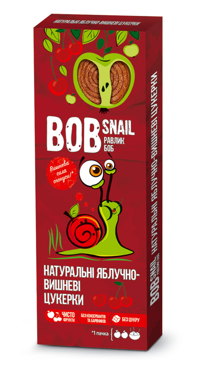 Конфеты натуральные Яблочно-Вишневые 