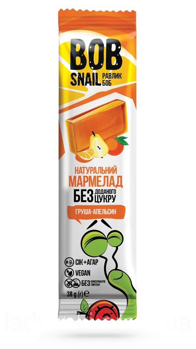 Мармелад натуральний фруктовий Груша-Апельсин 