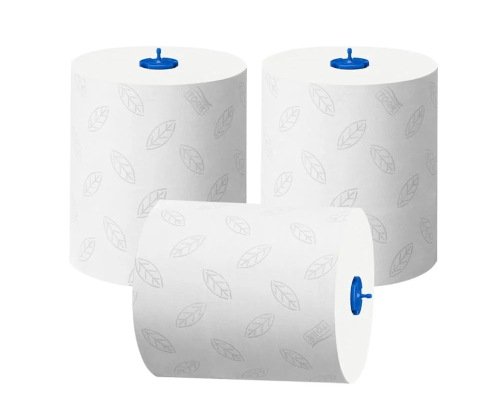 Рушники рулонні Advanced, 2-х сл, целюлоза, 150м., шир./рул. 21см., 6рул./уп., біл. (H1) Tork - фото 5