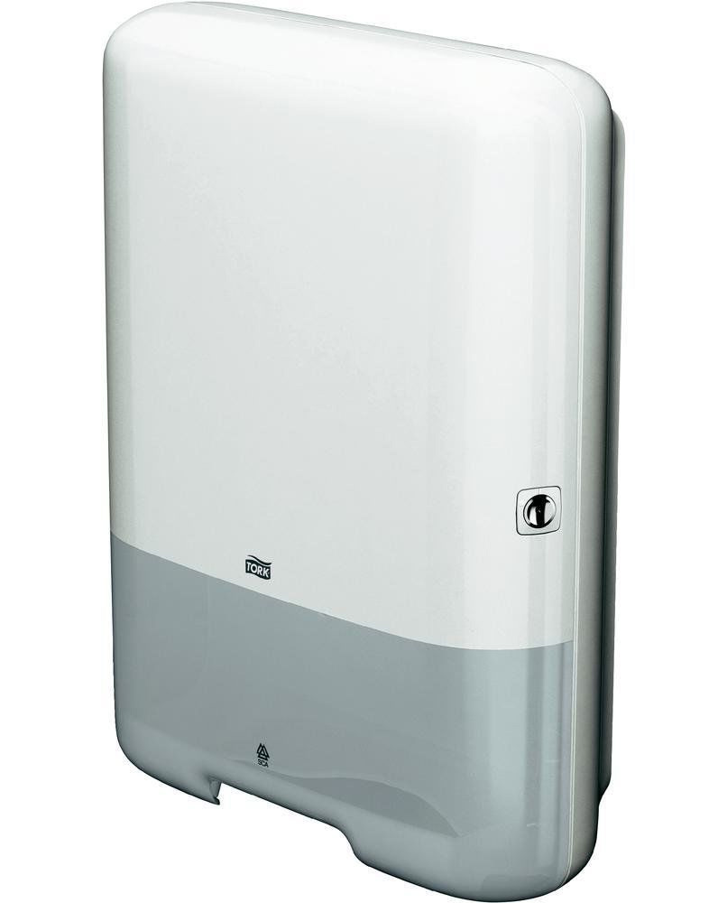 Диспенсер для полотенец ZZ (C)-складки Elevation, Макси, пластик, (H3), бел. Tork - фото 4