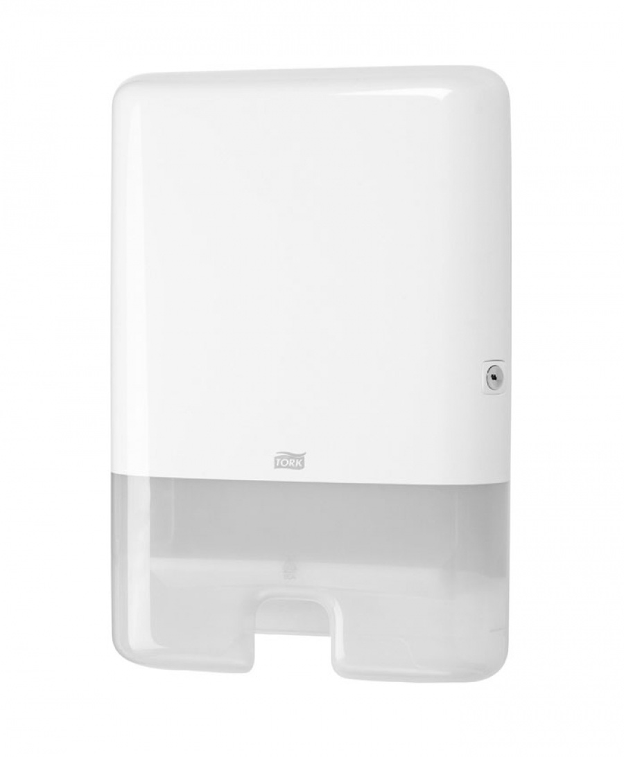 Диспенсер для полотенец узкопанельных, Elevation Макси, (H2),  бел. Tork - фото 4