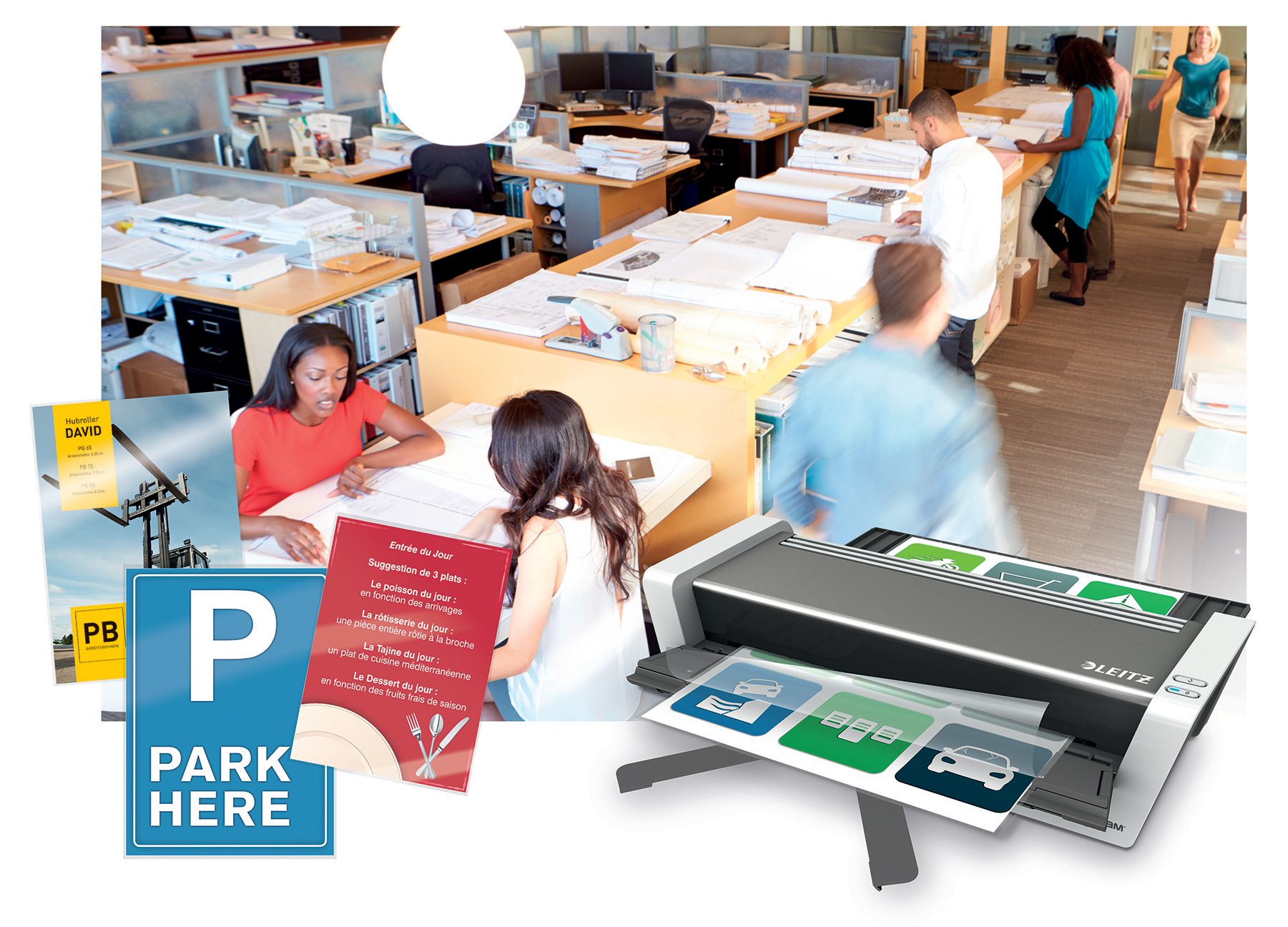 Ламінатор (А3) I-lam Touch 2 Turbo, щільність плівки 60 - 250мкм. LEITZ - фото 5