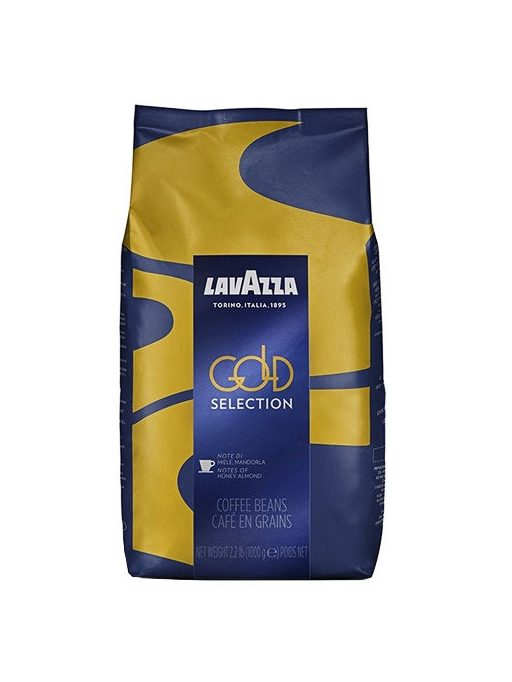 Кава в зернах Gold Selectionl 1кг., 100% арабіка Lavazza - фото 1