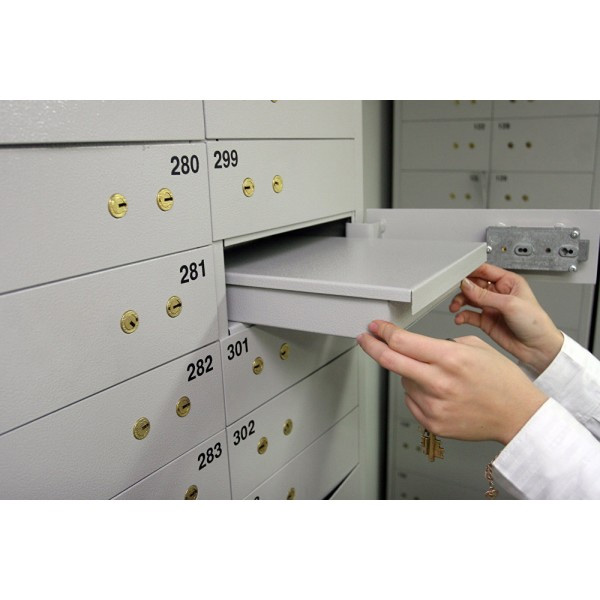 Касета депозитна (50*210*355) Сталь, сірий Valberg - фото 3