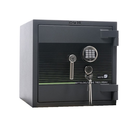 Сейф взломостойкий (500*510*510мм.) элек/код. + ключевой замок, 1 полка, 3 класс, Fort-M 50.EК, граф MDTB - фото 3
