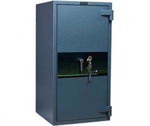 Сейф взломостойкий (1660*680*510мм.) элек/код. + ключевой замок, 4 полки, 3 класс, Fort-M 1668.EК, т MDTB - фото 1