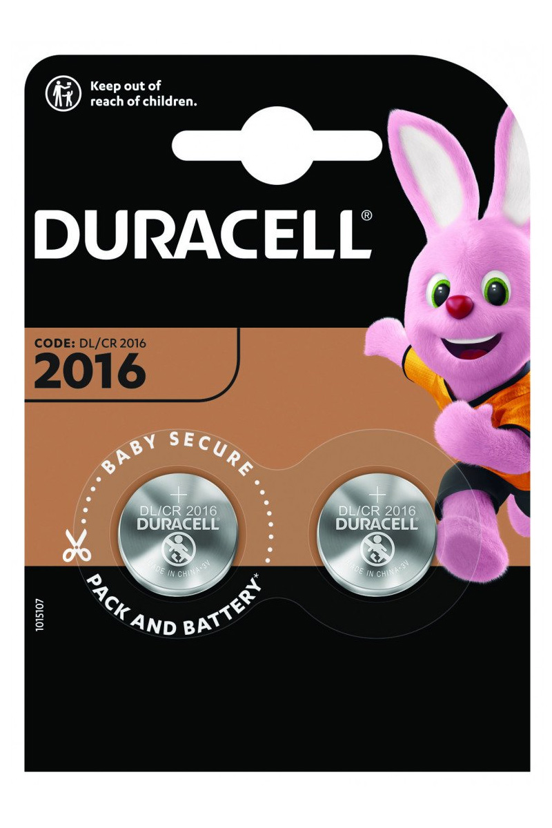 Батарейка CR2016/DL2016 DSN, 2шт./уп. Duracell - фото 1