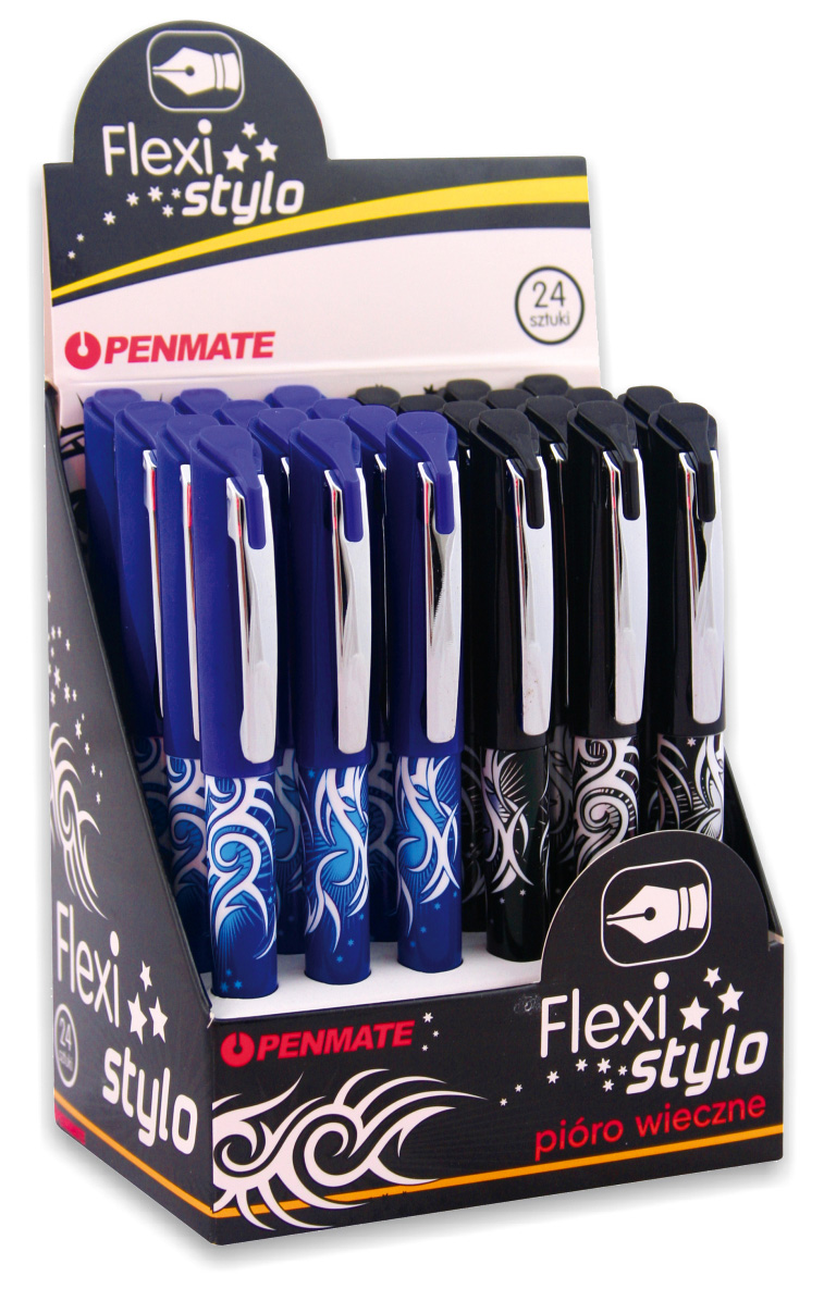 Дисплей чорнильна ручка Flexi Stylo, 24шт. Penmate - фото 3