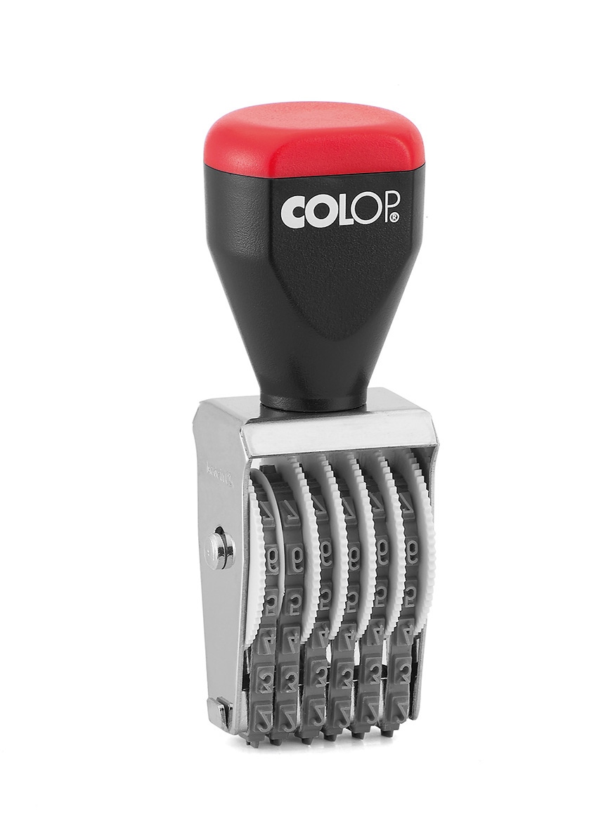 Нумератор стрічковий 6-розрядний 4мм. Colop - фото 1