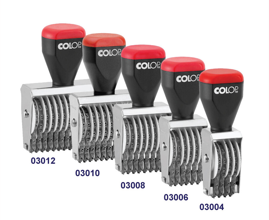 Нумератор стрічковий 12-розрядний 4мм. Colop - фото 1