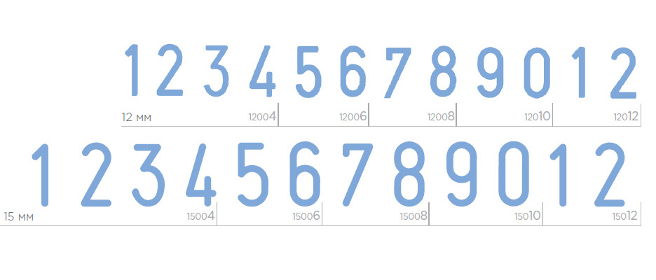 Нумератор стрічковий 6-розрядний 12мм. Colop - фото 1