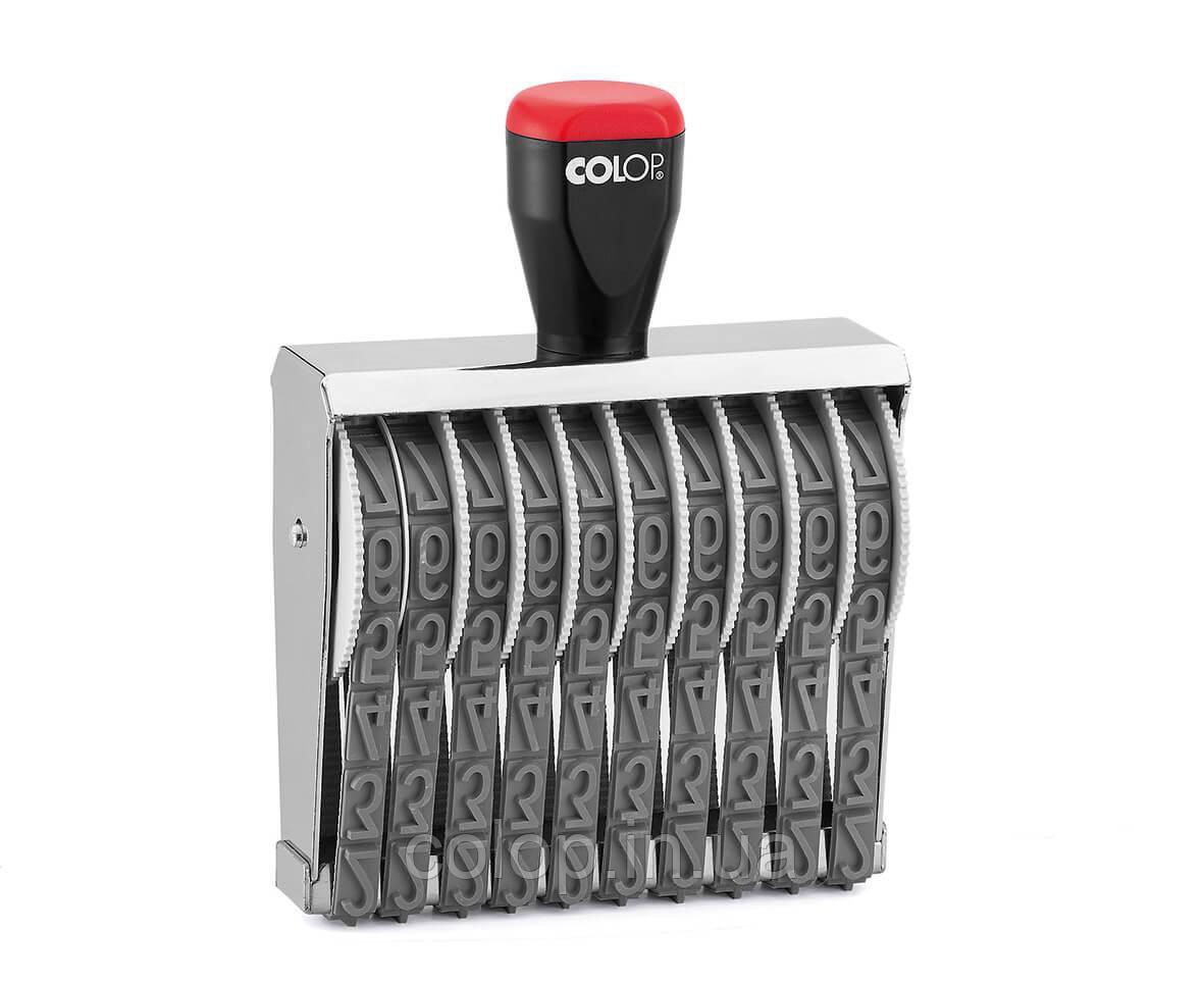 Нумератор 10-разрядный 12мм., ленточный Colop - фото 1