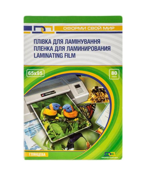 Пленка 65*95мм., 80мкм, глянцевая, 100шт./уп. Antistatic D&Art - фото 1