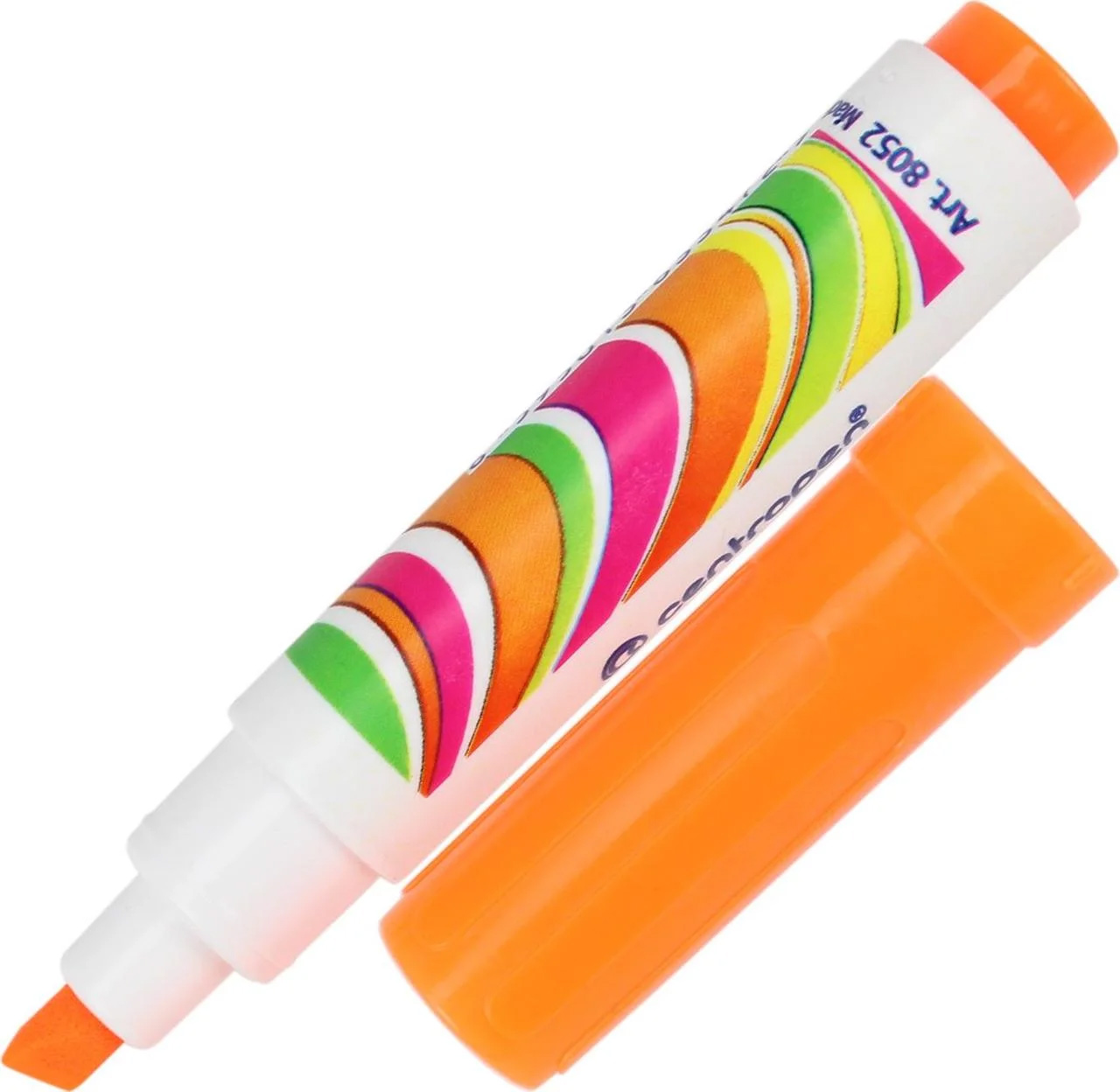 Маркер текстовый Fax 8052, 1-4,6мм., мини, оранж. Centropen - фото 3