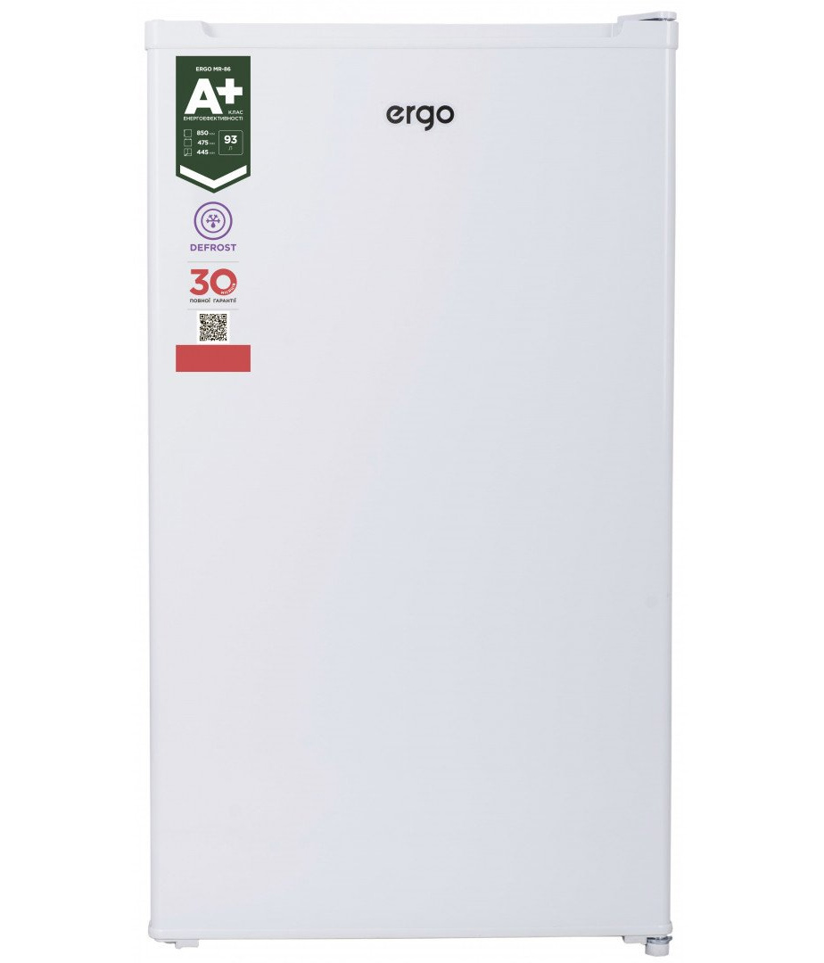 Холодильник однокамерний с морозилкою MR-86, 47.5 x 85 x 44.5 см, біл. Ergo - фото 16