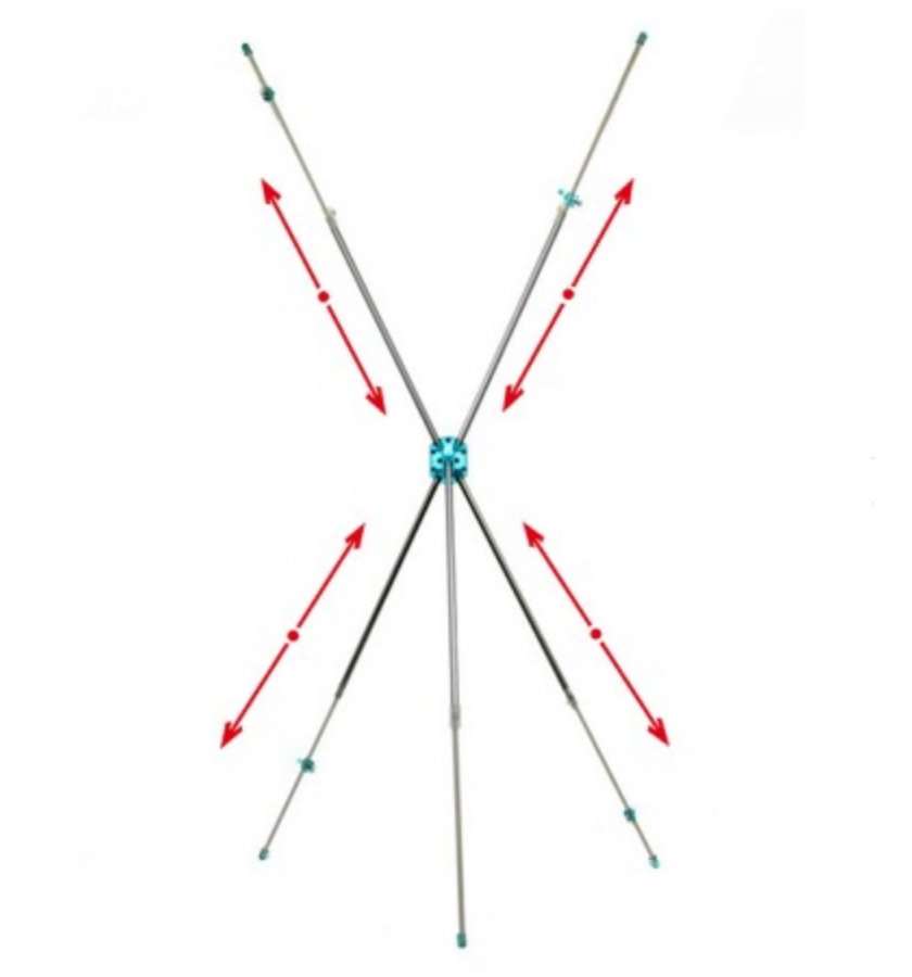 Стійка-тримач мобільна для банера 