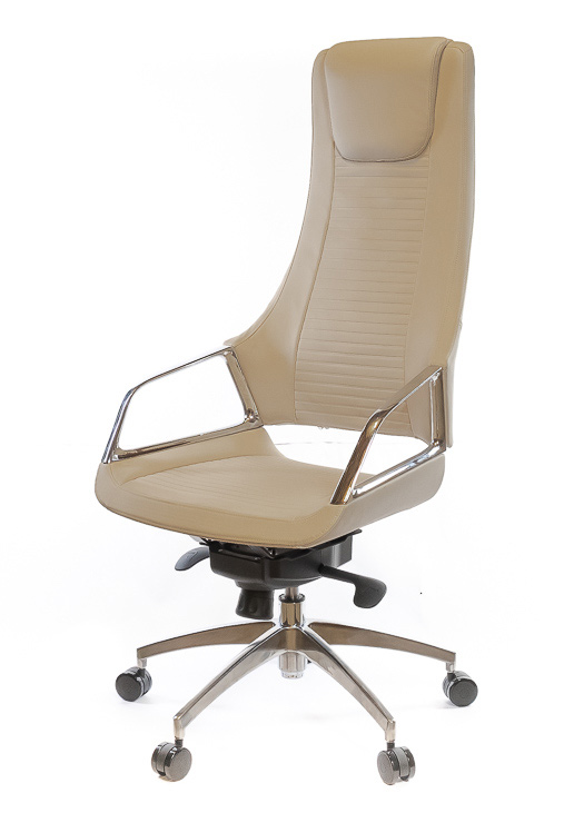 Крісло для керівника Брістон AL MB, беж. АКЛАС - фото 3
