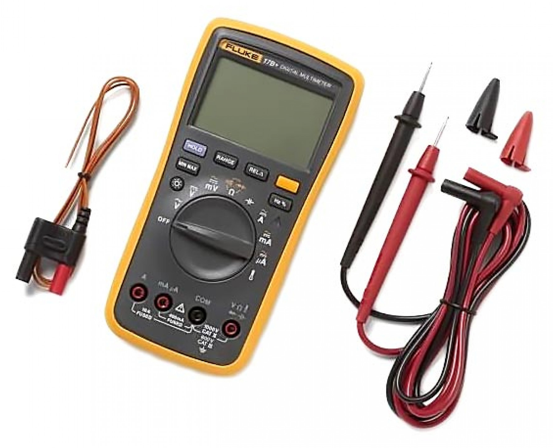 Мультиметр Fluke 17B+, 180*89*515мм., жовт. FLUKE - фото 1