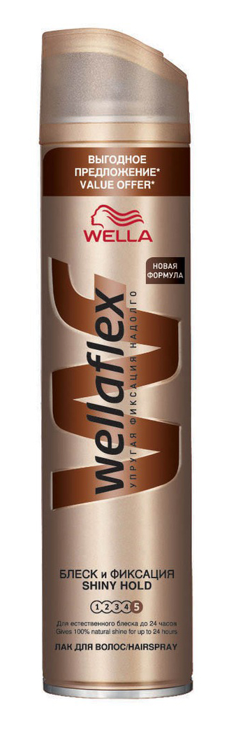 Лак для волосся 400мл. WELLAFLEX - фото 1