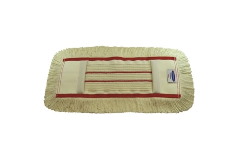 Насадка Моп пласка для швабри 80*12см., Екстра, бавовняна з кишенями, беж. Uctem - фото 1