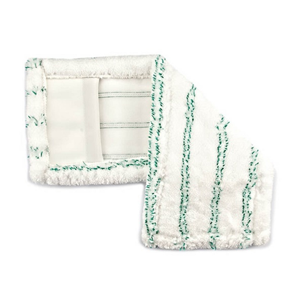 Насадка Моп пласка для швабри 50*12см., мікрофібра з кишенями та вухами, біл. Uctem - фото 1