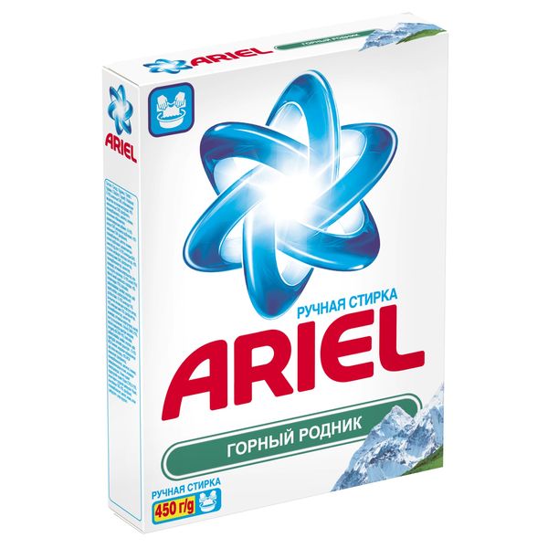 Стиральный порошок для ручной стирки, 450гр., Горный родник ARIEL - фото 4