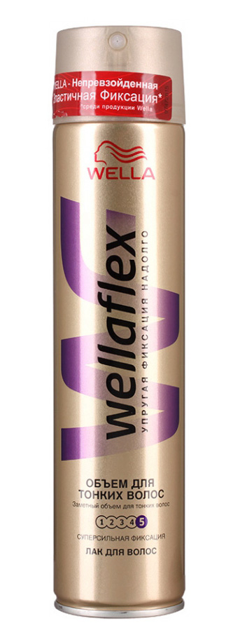 Лак для волос 250мл. WELLAFLEX - фото 1