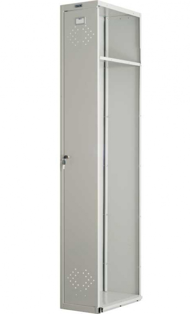 Шафа для роздягалень, прістовна секція (1830*275*500мм) метал., замок, сірий Практик - фото 3