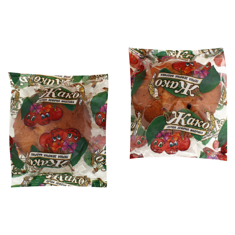 Кексы 2,6кг., в индивидуальной упаковке, с вишневой начинкой Жако - фото 3