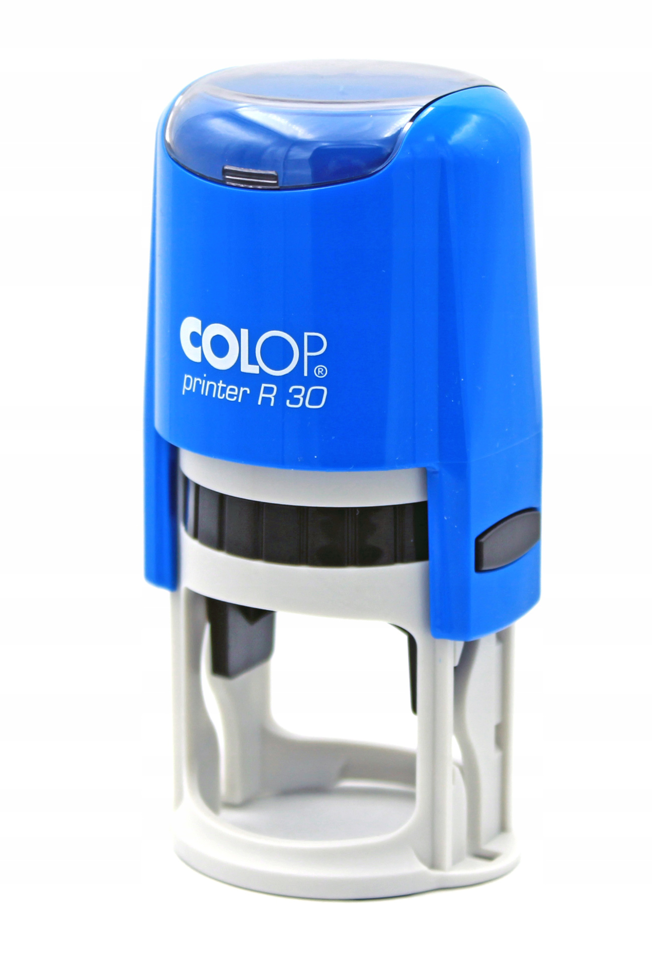 Оснастка для круглої печатки пластикова D=30мм., (круглий корпус), син. Colop - фото 3