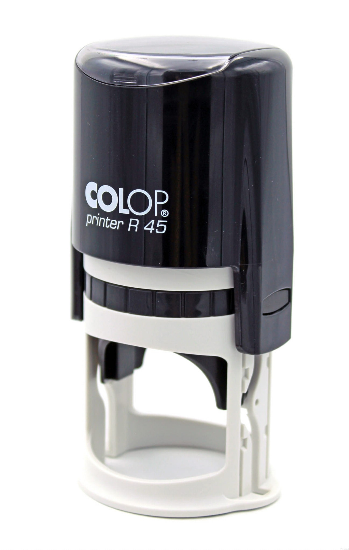 Оснастка для круглої печатки пластикова D=45мм., (круглий корпус), чорн. Colop - фото 4