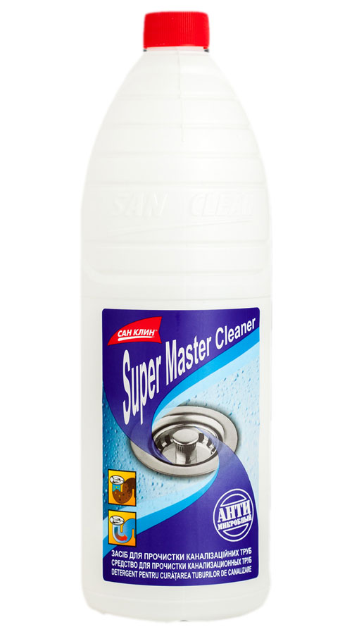 Засіб для прочищення водостоків гель, 1200гр. Сан Клін - фото 2